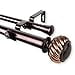 thumbnail image 3 of Rod Desyne 1" Baldir Double Curtain Rod, 48-84", Bronze, 3 of 4