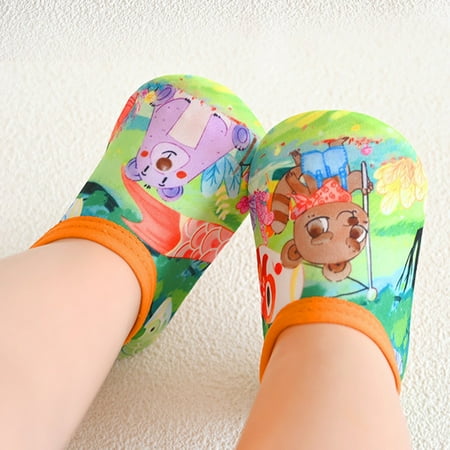 

Prewalker Slip Shoes Walkers Babies Children Soft Sole Socks Cartoon First Soles Non Thick With Baby Shoes B L