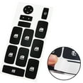 thumbnail image 4 of SPRING For Fiat Croma Windows Button Stickers Decals Repair Worn Button Knob Switch Push Button Window Control Panel Black Car Stickers, 4 of 9