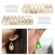 thumbnail image 4 of Conjunto de Aretes de Madera Natural para Creación Artesanal, 4 of 9