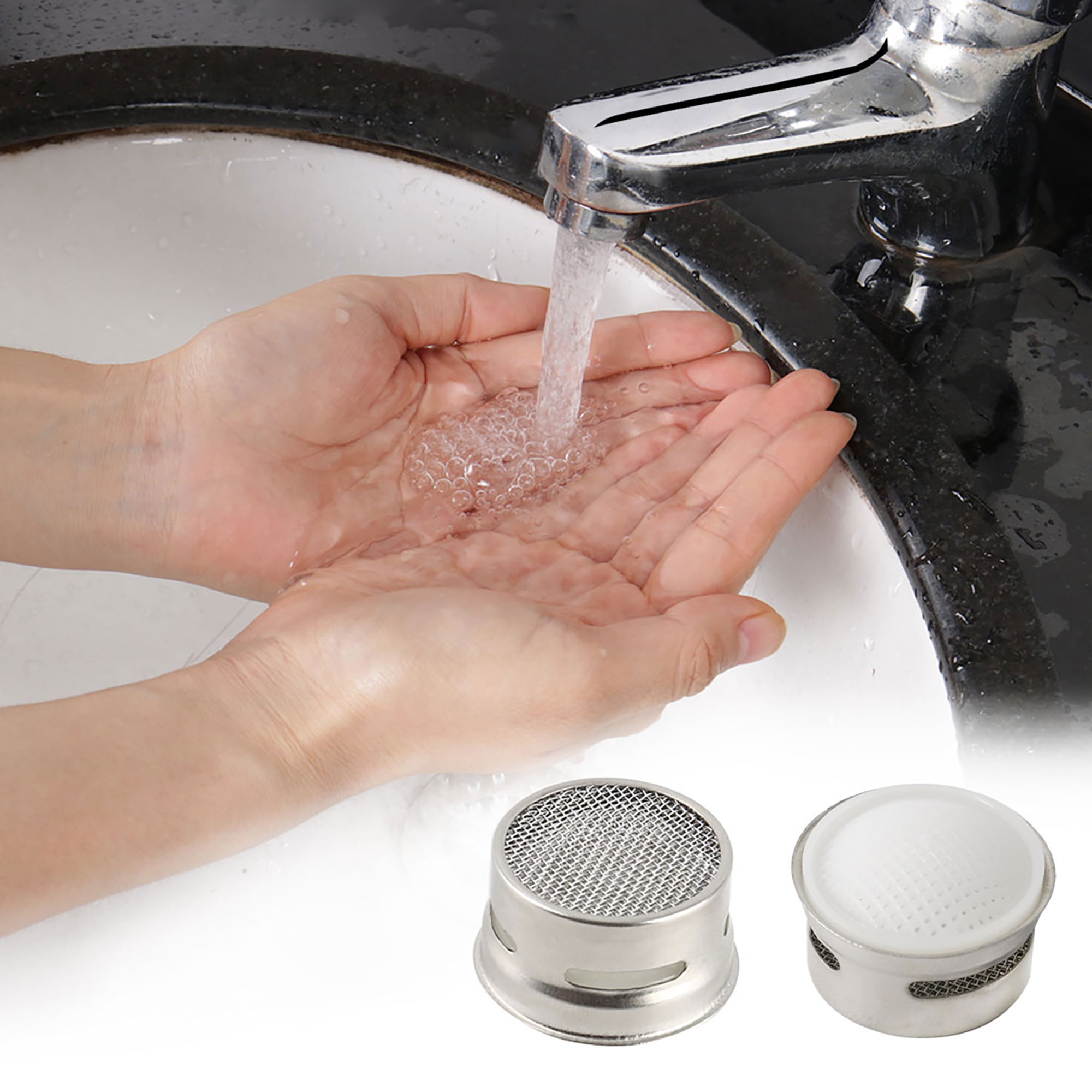Plastic Faucet Aerators Insert Water Filter Adapters Faucet