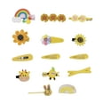thumbnail image 1 of Fortune 14Pcs Little Girl Princess Hairpins Sweet Style Baby Bangs Clip Set, 1 of 8