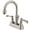 Brushed Nickel, variant on Kingston Brass KS2612FL 4 in. Centerset Bathroom Faucet, Polished Brass
