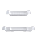 thumbnail image 1 of Bathtub Tray Expandable Drain Bathtub Shelf Multifunctional Bathtub Storage Rack Detachable Adjustable Bathtub Rack Plastic Bathtub Tray for Towel Book Wine Phone, 1 of 11