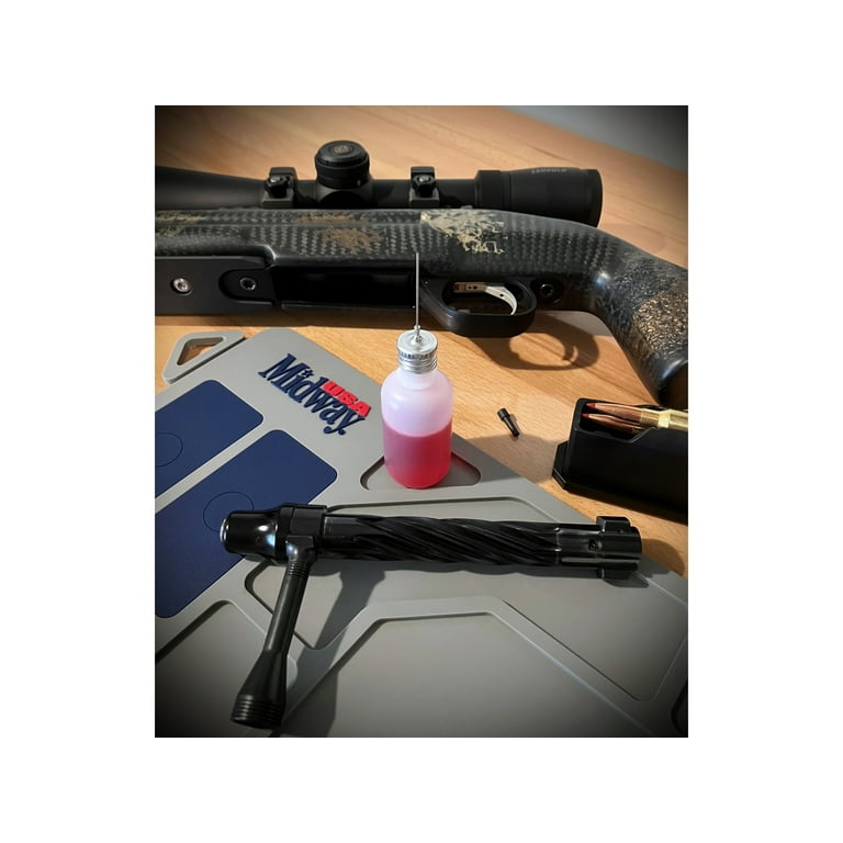 MidwayUSA Metal Lid Gun Oil Bottle with Needle Tip 1 oz - Walmart.com