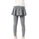 thumbnail image 1 of Odeerbi 4-13 Años Niñas Leggings Con Falda Tutu Pantalones Verano Color Sólido Faldas Pantalones, 1 of 6