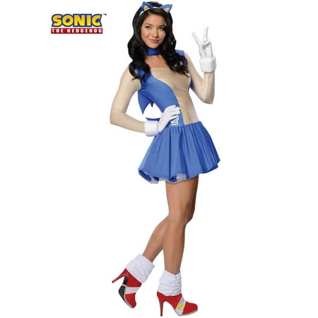 Women's Sassy Sonic The Hedgehog Costume
