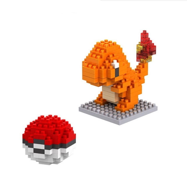 75 Styles Anime Monster Character Building Blocks Set, Assembled Bricks Figure Model Featuring Classic Cartoon Dolls, DIY Educational Collectible Toy Gift for Kids Boys Girls