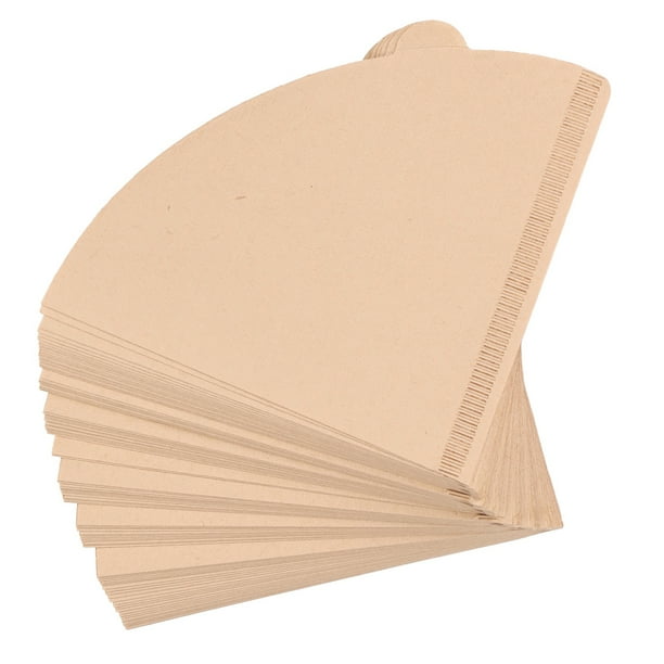 Filtros De Café De Cono V40 100pcs Papel De Filtro De Café En Forma De Cono Colador De Café Desechable Accesorio De Papel De Filtro De Papel 4.1x3.9x0.9 En