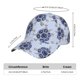 thumbnail image 2 of Fotbe Turtle with Blue Stones Gorro Clásico de Béisbol, Gorra Ajustable con Broche Snapback, Gorro de Exterior de Algodón Suave, 2 of 6