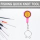 thumbnail image 4 of Herramienta de pesca con nudo rápido cortador de línea pinza afilador Ehuebsd de gancho herramienta de atado de moscas equipo de pesca 1 pieza, 4 of 8