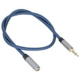 thumbnail image 4 of 3.5mm Headphone Extension Cable, Durable Nylon Braid HiFi Sound Quality 3.5mm Jack Audio Male To Female Extension Cable Universal  For Headphone, 4 of 8