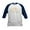 Navy/White, variant on CafePress - School's Out Forever, Retired Teac Baseball Jersey - Kids Cotton Baseball Jersey, 3/4 Sleeve Shirt