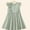 C-Green82, variant on JIAYUE Girls Spring Dresses Solid Color Sleeveless Crew Neck Mid Length Sundress Ruffled For Kids Stylish Festival Party Clothes