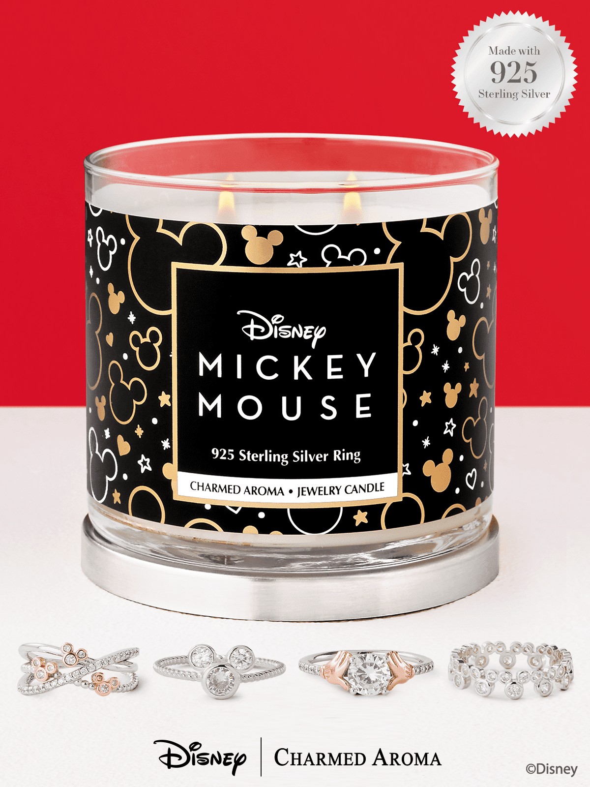 Disney® Mickey Mouse Candle Mickey Mouse Ring Collection