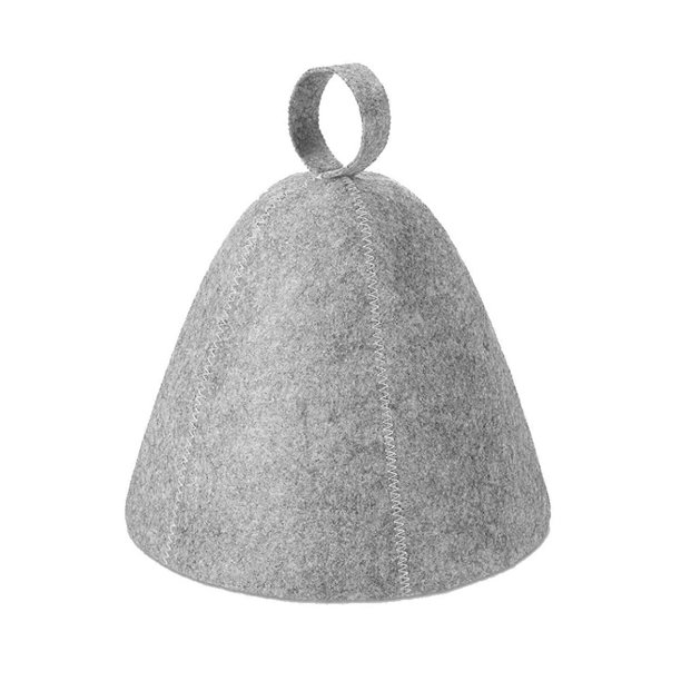 Gorro de sauna de lana para hombre y mujer, protección contra el calor, ajuste regulable, secado rápido, estilo ruso.