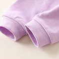 thumbnail image 6 of NOLDARES Infant Kid Girls 2pcs Outfits Fall Winter Clothing Long Sleeve Cute Print Sweatshirt and Joggers Pants Set Clothing(Purple,12-18 M), 6 of 9