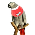 thumbnail image 2 of Bird Recovery Collar Adjustable - Bowknot Parrot Neck Cone Bird Plucking Collar, 2 of 10