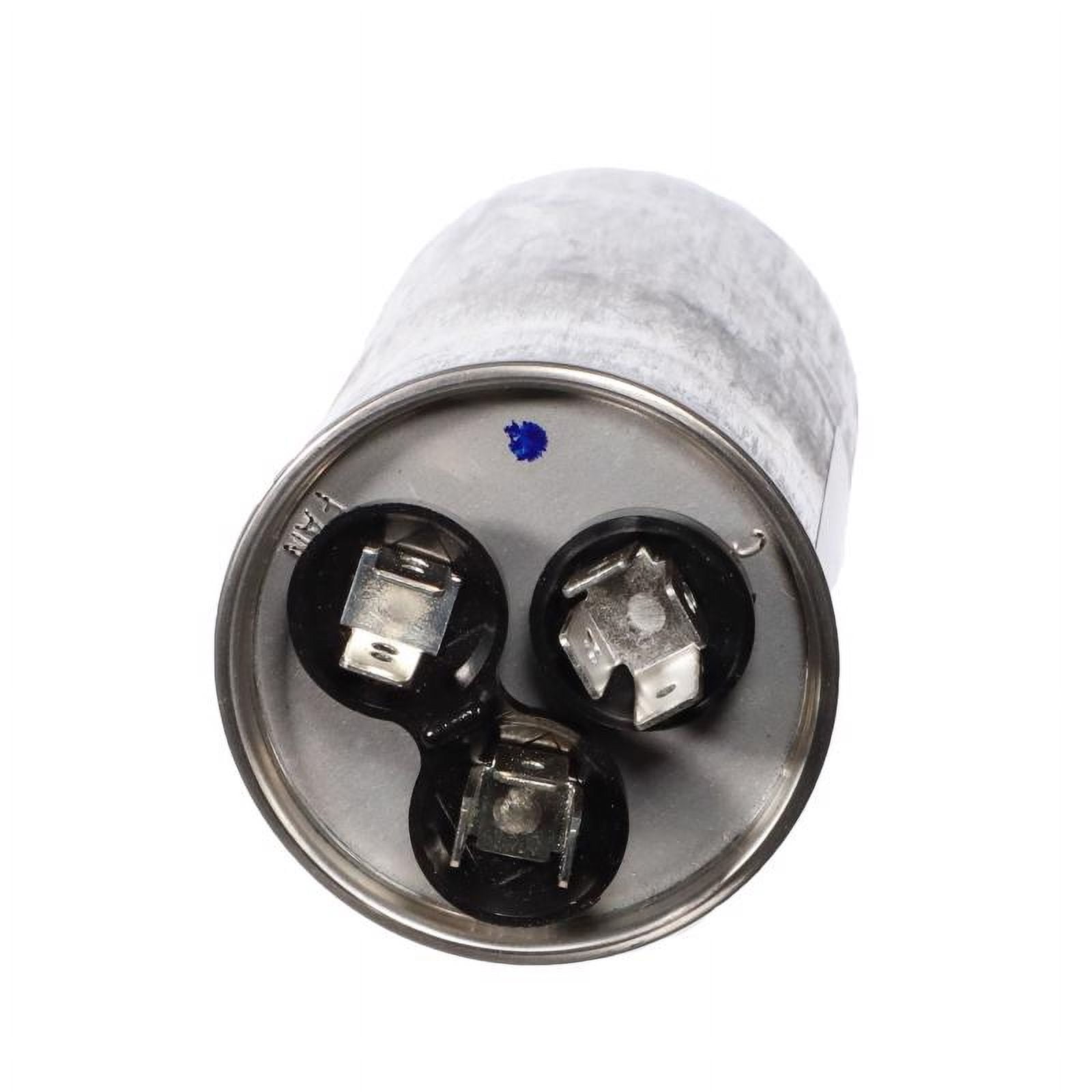 TitanHD PRCFD456A HVAC Round Run Dual Capacitor. 45/6 MFD/UF 440 V