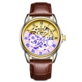 thumbnail image 6 of Men's watch, fully automatic mechanical watch, Korean version, business style, double-sided hollow design, new mechanical men's wristwatch, fashionable watch, 6 of 9