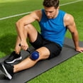 thumbnail image 4 of Muscle Roller Massage Stick Spiky Ball Deep Tissue Muscle Massager for Back Shoulder Neck Leg Calf Pain Relief, Trigger Point Therapy Yoga Recovery Tool for Athletes Office Workers Seniors Home Gym, 4 of 6