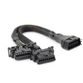 thumbnail image 1 of 2PCS 2 IN 1 OBD2 Extension Cable OBDII Male to 2 Female Splitter Car Computer Connection Conversion Plug Socket 30CM,2 x OBD2 Extension Cable,Black, 1 of 5