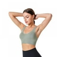 thumbnail image 6 of Sport Bra Tank Tops for Women High Support - Running Bra without Steel Ring Moisture Absorption Fitness Yoga Sports Underwear, 6 of 9