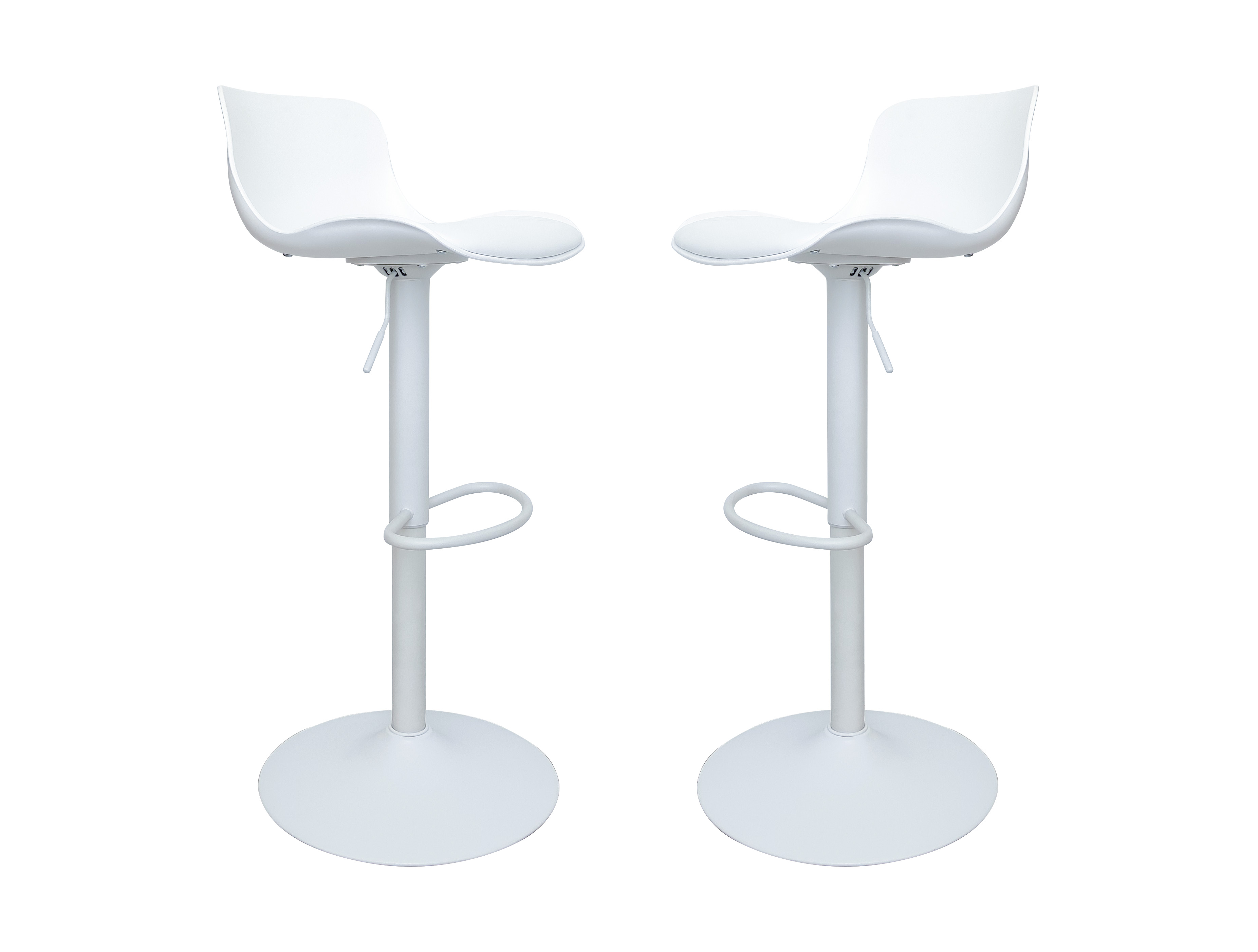 Family Set Bar Stools Set of 2 for Kitchen Counter Adjustable Counter