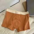 thumbnail image 3 of fatyb Men's Underwear Boxers Breathable Cotton Soft Boxer Briefs Stretch Short Leg Comfort Underpants, 3 of 4