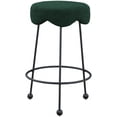 thumbnail image 1 of Tabouret de comptoir en tissu Fleur Boucle, 1 of 12
