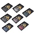 thumbnail image 5 of Cutlery Set 5-piece Stainless Steel Cutlery Set Knife Spoon And Fork Set Cutlery Set Mirror Polished Smooth Edges Hand Wash Recommended, 5 of 5