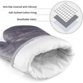 thumbnail image 6 of LABSERRON Heat Resistant Oven Mitts Anti Scald Gloves Polyester Cotton 6Pcs 12.6x7.1x0.8In, 6 of 8