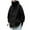Black, variant on Men's Windbreaker Jacket Casual Stand Collar Long Sleeve Hoodie Zipper Outdoor Workwear Trench Coat Zip Front Windbreaker Jacket Green M
