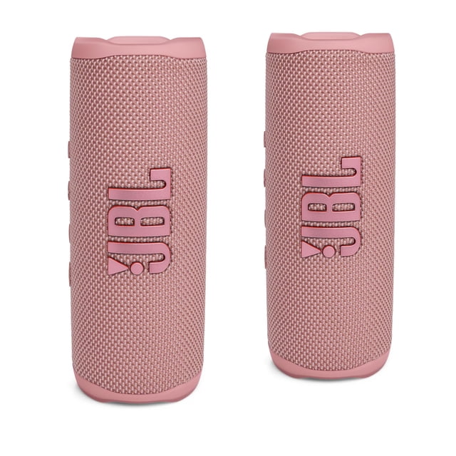 Altavoz Bluetooth JBL FLIP 6 portátil impermeable rosa x2