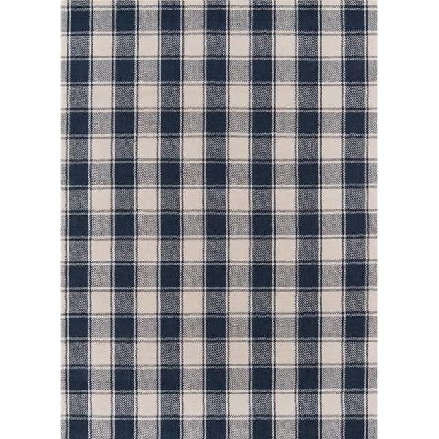 Erin Gates MARLBMLB-1NVY5080 Hand Woven Marlborough Rectangle Area Rug, Navy - 5 x 8 ft.