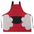 thumbnail image 1 of Delantal impermeable con prácticos bolsillos para cocinar Red Kitchen Chic, 1 of 8