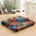 thumbnail image 4 of Tropical Plant Inspired Tatami Mat - Thick & Supportive Floor Cushion with Palm Leaf Design, 4 of 5