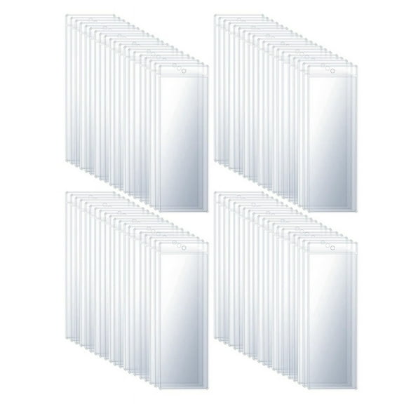 Clear PVC Bookmarks Protective Sleeves Transparent Protector Film Wedding Photo Strip Sleeve Photo Booth Sleeve