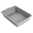 thumbnail image 2 of RW Clean Gray Plastic Bus Tub - Easy Grip - 20" x 15" x 5" - 10 count box, 2 of 10