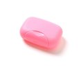 thumbnail image 1 of Caja de plástico para jabonera, portátil, para viajes al aire libre, para lavado de jabón, caja de sellado (rosa S), 1 of 1