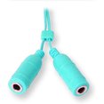 thumbnail image 6 of 3-Pack Retractable Headphone Splitters – Dual 3.5mm Audio Sharing Cable for Phone, Tablet, Laptop & Computer Travel, Classroom and Famil useUse, 6 of 8