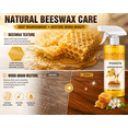 thumbnail image 6 of PHANSTA Wood Seasoning Beeswax Spray for Furniture, Natural Wood Polish & Cleaner, Restores Shine for Cabinets Tables Hardwood Floors, Non-Greasy Formula, 120ml, 6 of 8