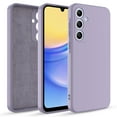 thumbnail image 2 of Elegant Choise Liquid Silicone Case with Screen Protector for Samsung Galaxy A15 5G, Purple, 2 of 15