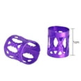 thumbnail image 4 of 100 Pieces Dreadlocks Metal Hair Cuffs Hair Braiding Beads Filigree Hair Accessory, 4 of 5
