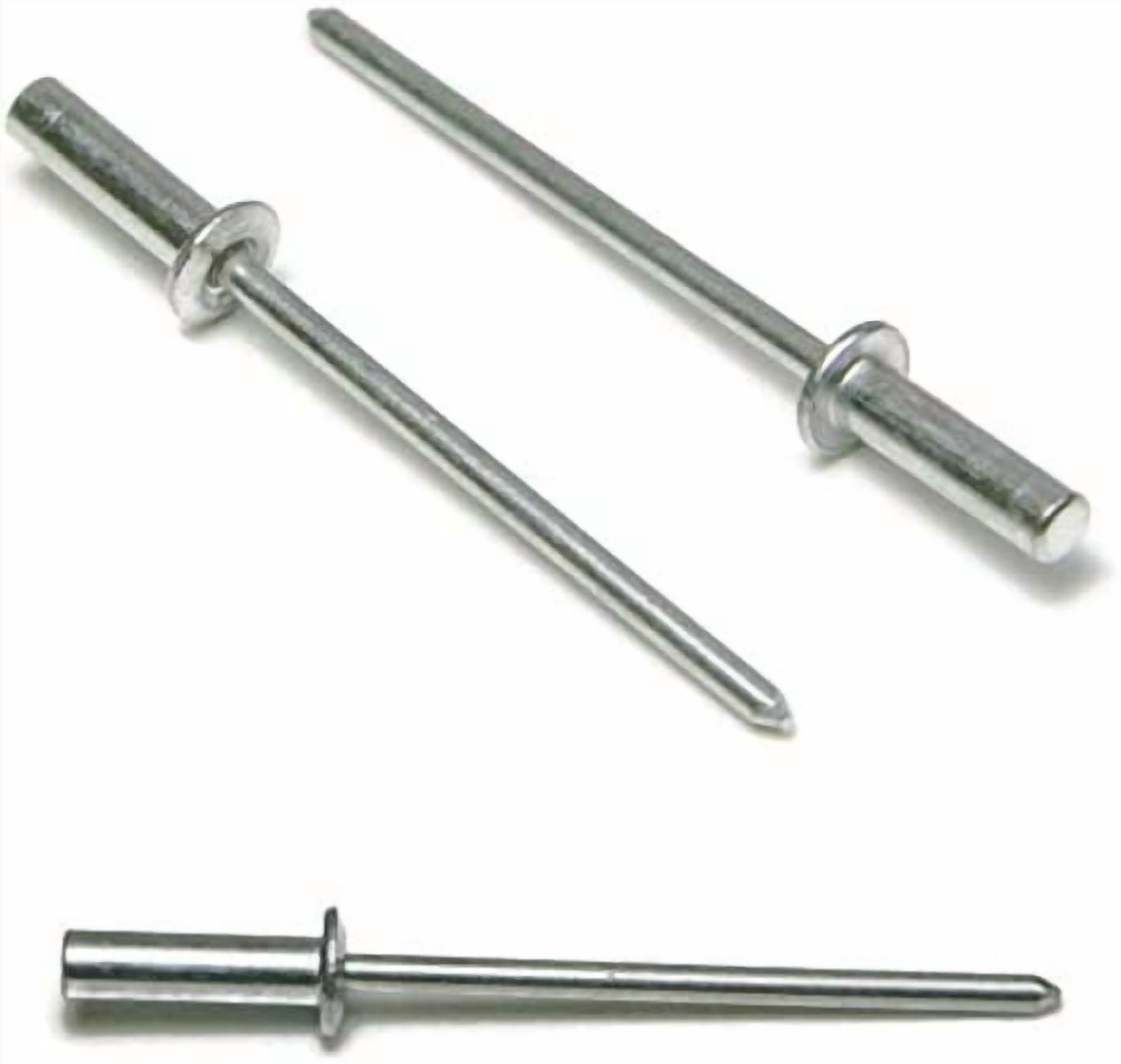 Closed End Sealed Rivets 3/16#6CE Aluminum Blind Rivets 6-4, 3/16" x 1/4" Grip (0.188-0.250) Qty 100