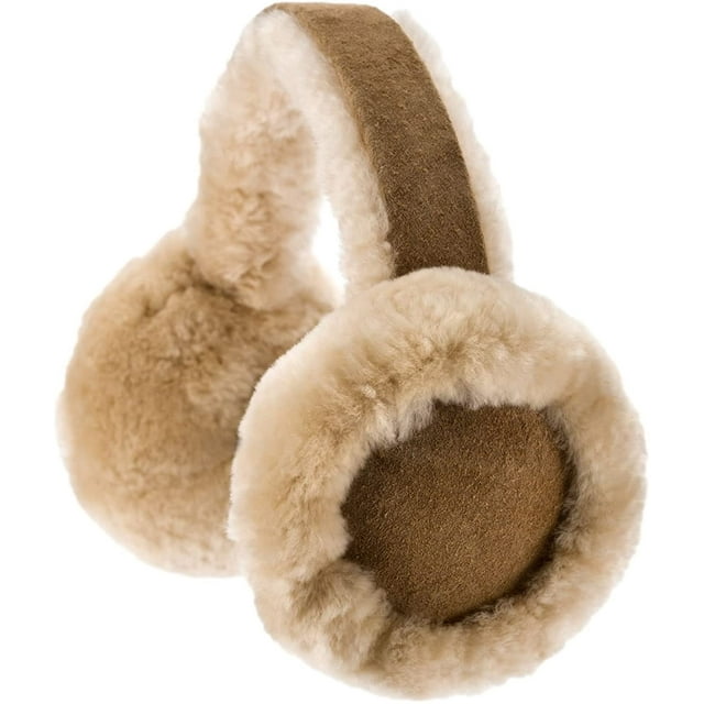 Cache-oreilles en Véritable Peau de Mouton pour Femmes # 506-100