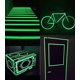 thumbnail image 4 of 3m x 5cm Cinta que brilla en la oscuridad, Cinta autoadhesiva verde luminosa, Cinta que brilla en la oscuridad: Cinta autoadhesiva que brilla en la oscuridad, Removible, Impermeable, Fotoluminiscente Ormromra LHH-0641, 4 of 5