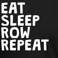 thumbnail image 3 of CafePress - Eat Sleep Row Repeat Men's Deluxe T Shirt - Mens Tri-blend T-Shirt, 3 of 4