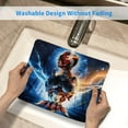 thumbnail image 6 of The Flash Desk Mat, Gaming Mouse Pad Mat with Non-Slip Base Stitched Edges Mousepad for Computer, Office, and Laptop 10 x 12 inch, 6 of 8
