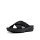 thumbnail image 1 of Sandalia Clarks Arla Wave para Mujer en Textil Negro Ajustable, 1 of 8